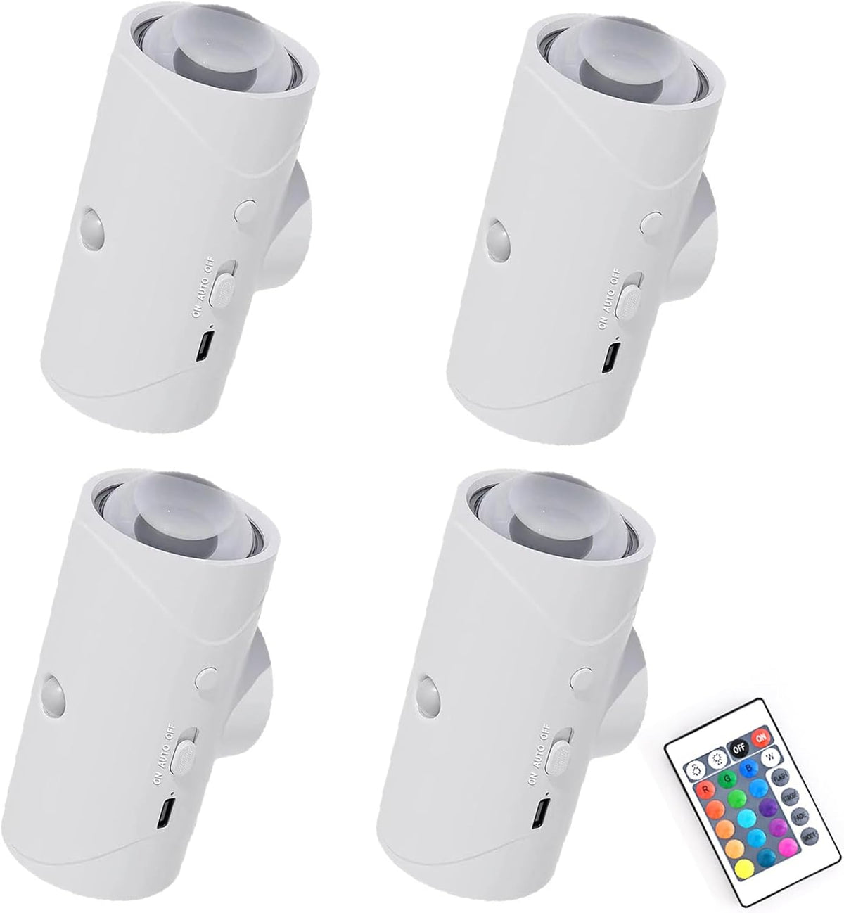 Uvrelle GlowSense — Rechargeable Motion Sensor Wall Light
