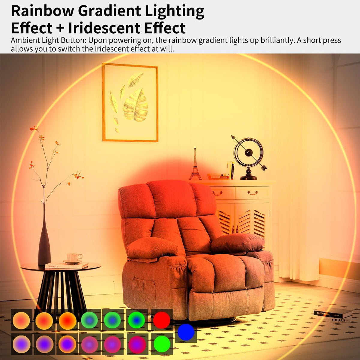 Uvrelle GlowSense — Rechargeable Motion Sensor Wall Light